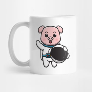 pig astronaut Mug